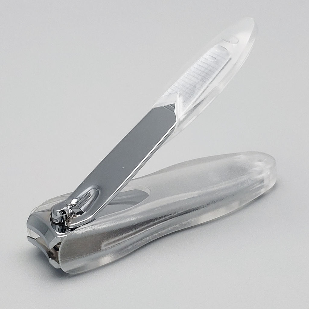 Zinger Книпсер для ногтей средний в контейнере / Classic SLN-603-С10 white-box transp, 9 мм  фото 4