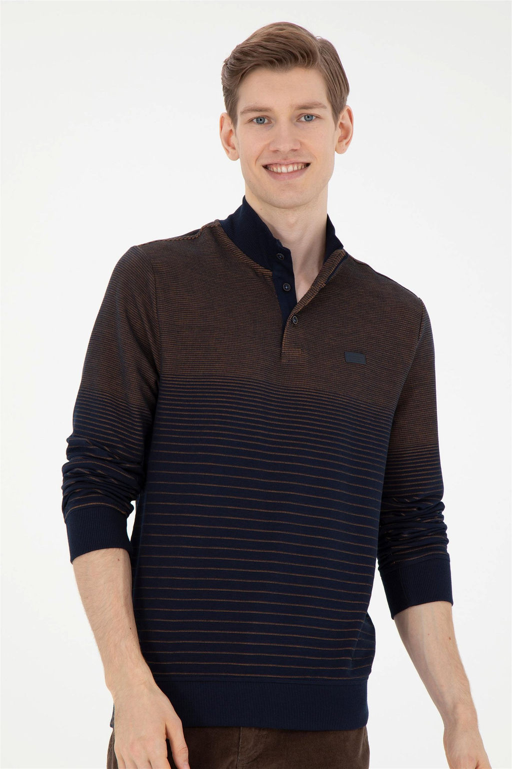 Мужской темно-синий свитшот Скидка 20% в корзине - U.s. polo assn фото 3