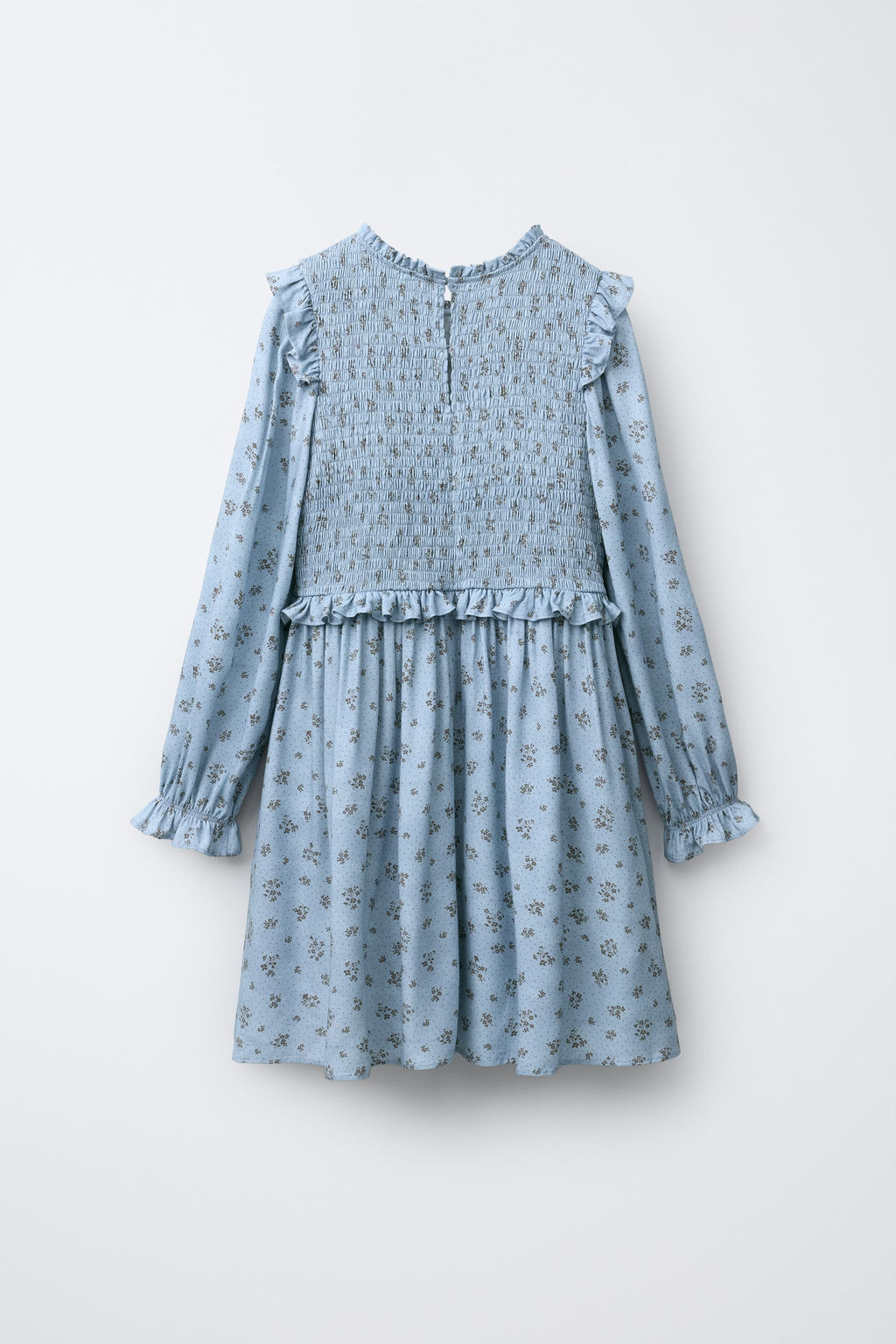 FLORAL SMOCKED DRESS - Zara фото 2