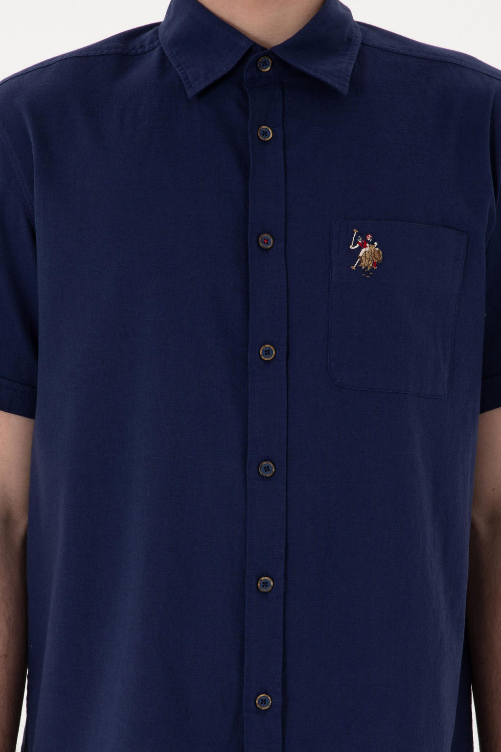 Erkek Lacivert K_sa Kollu G_mlek Sepette S_rpriz _ndirim - U.s. polo assn фото 6