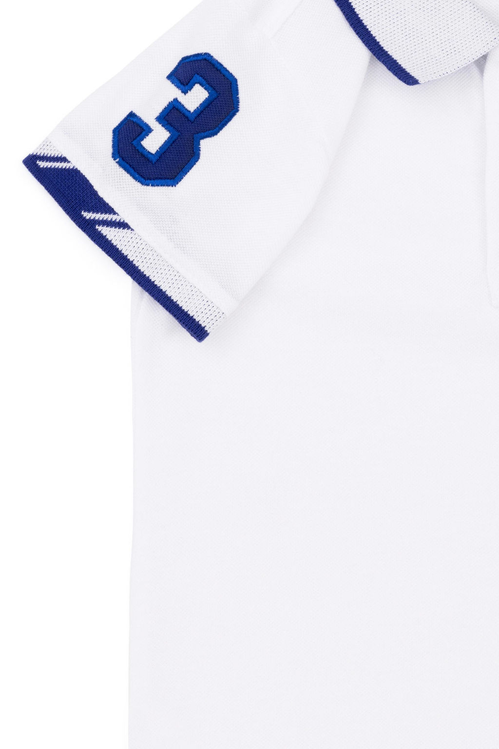 Белая футболка с воротником-поло для маленьких мальчиков Неожиданная скидка в корзине - U.s. polo assn фото 5