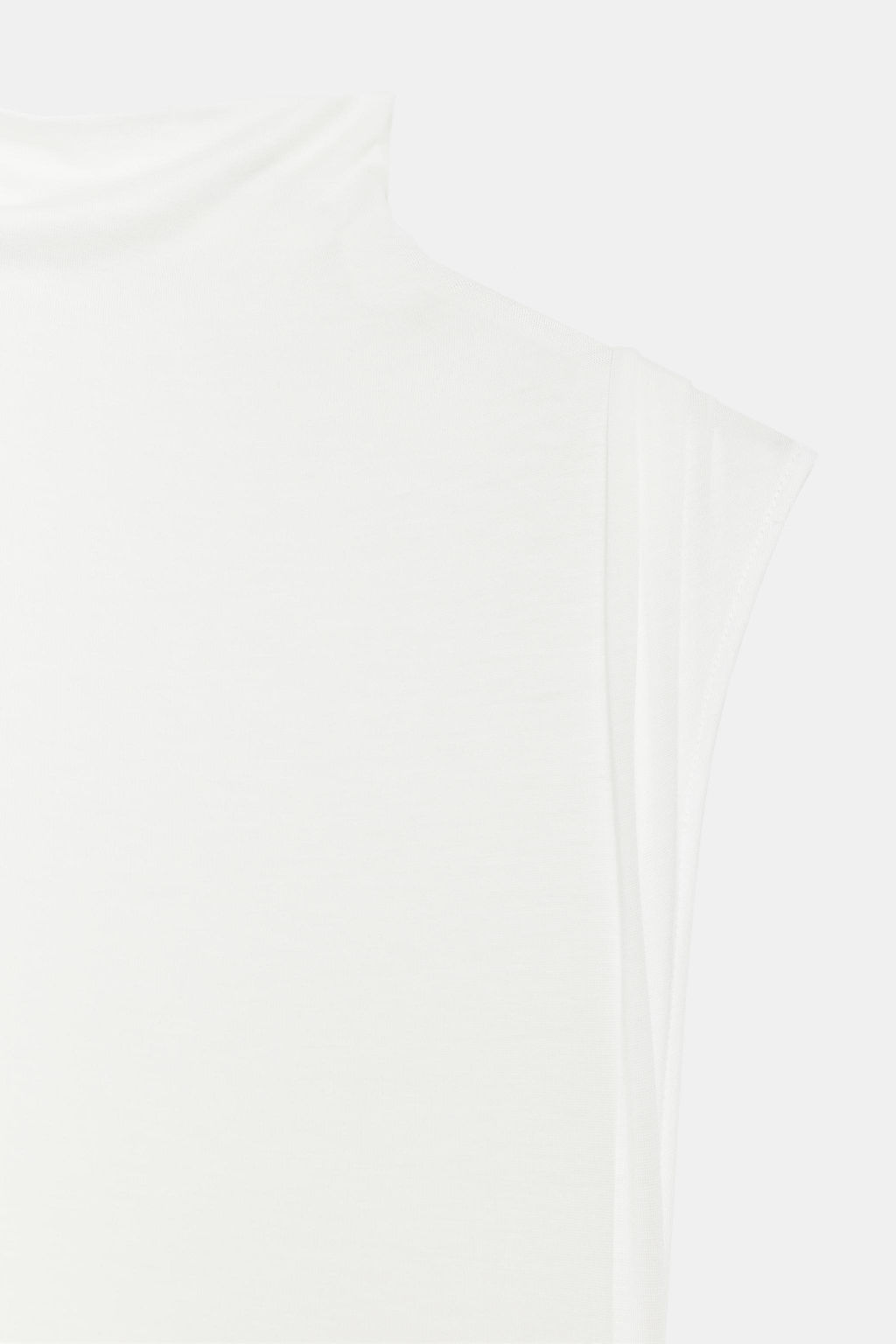 TOP ASIM?TRICO DRAPEADO / Blanco - Zara фото 10