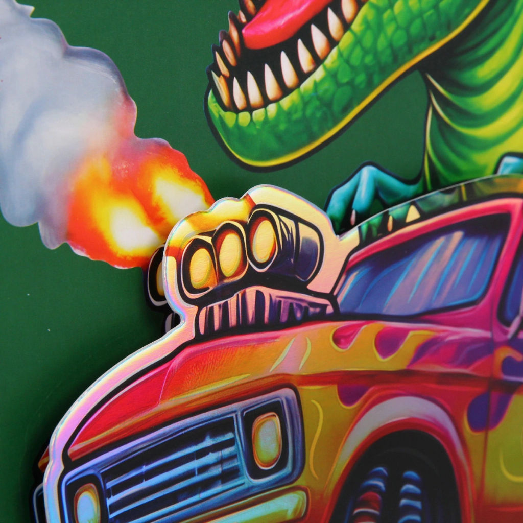 Пакет подарочный "Мой динозавр" 26*32*10 см