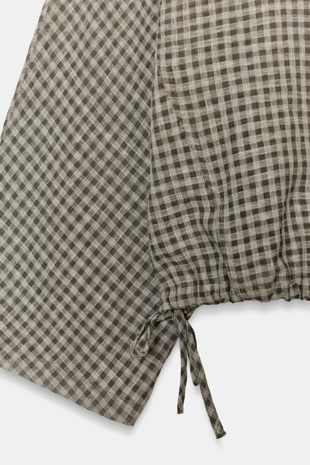 CAMISA CAPA CUADROS / Gris medio - Zara фото 6