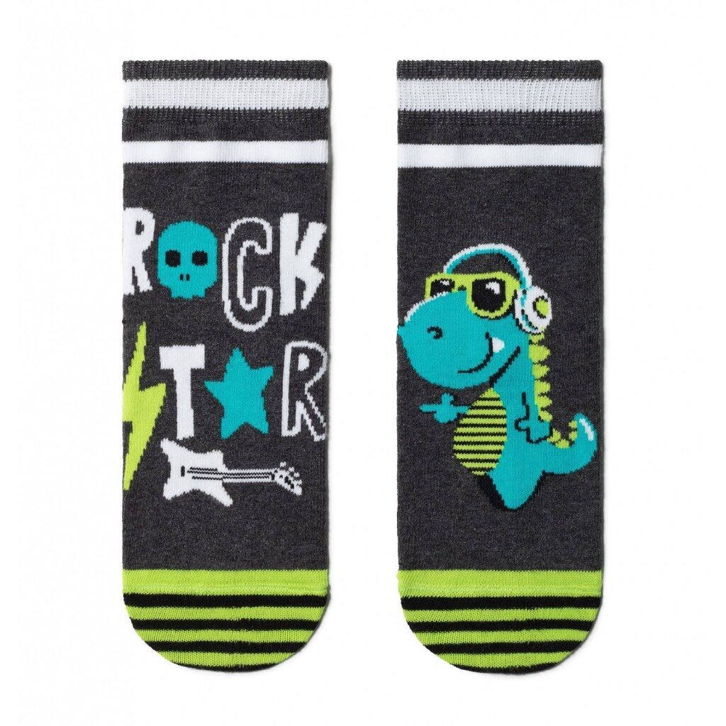 Носки дет.TIP-TOP 17С-10СП, р.18 (48/6) - 462 темно-серый - Conte elegant фото 3