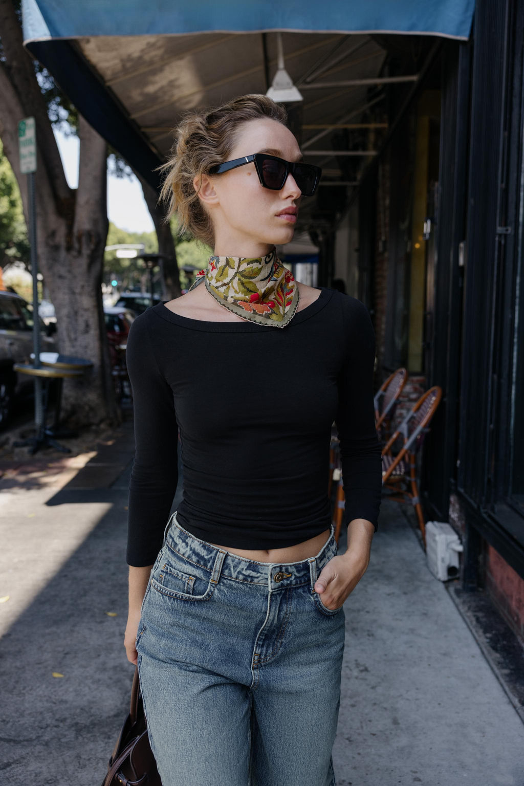 BOAT NECK T-SHIRT - Zara фото 2
