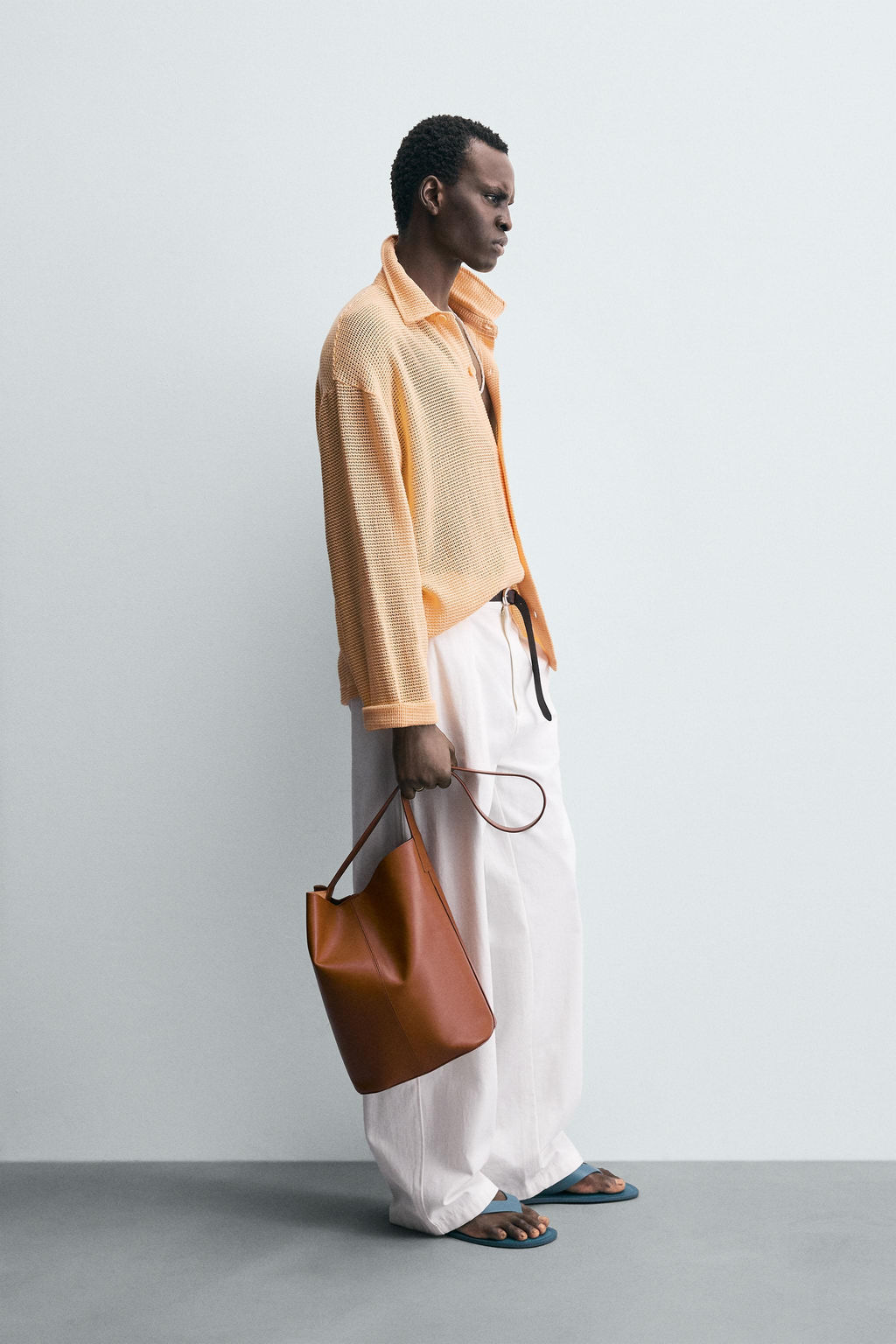 OPEN WEAVE SHIRT - Zara фото 4