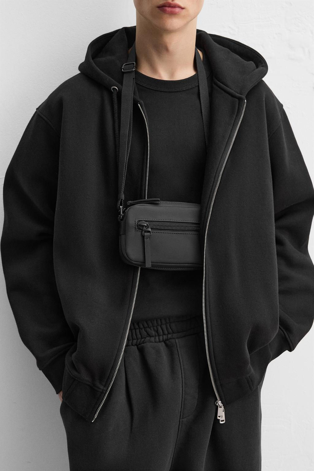 RUBBERISED CROSSBODY BAG - Zara фото 2