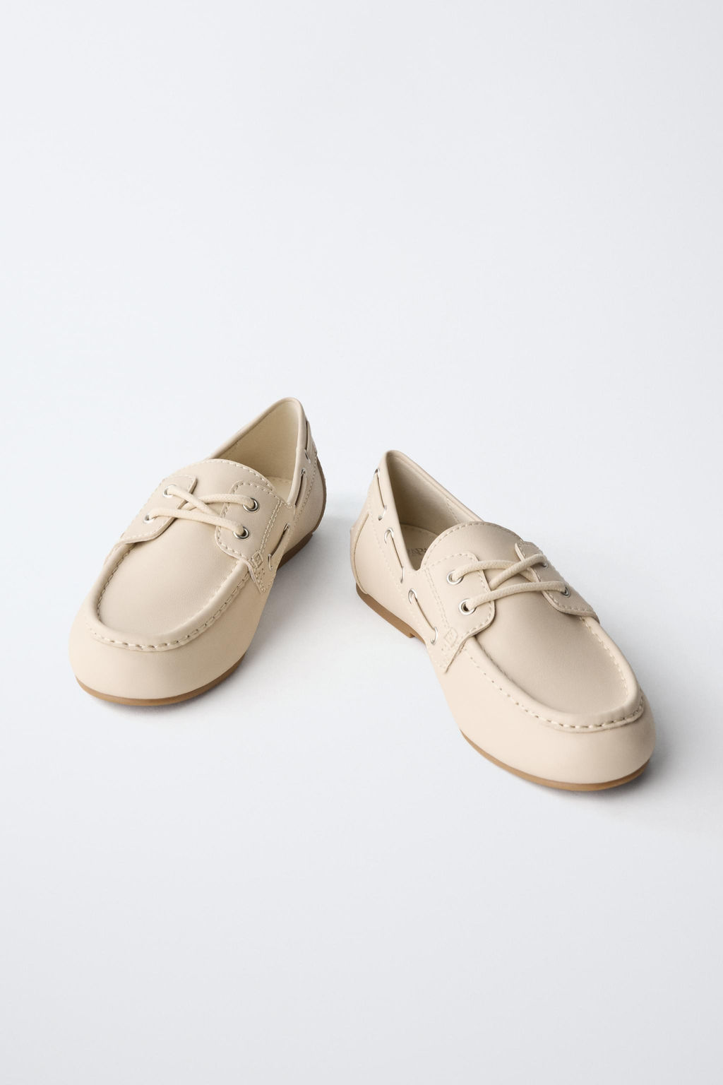 LACE-UP DECK SHOES - Zara фото 3