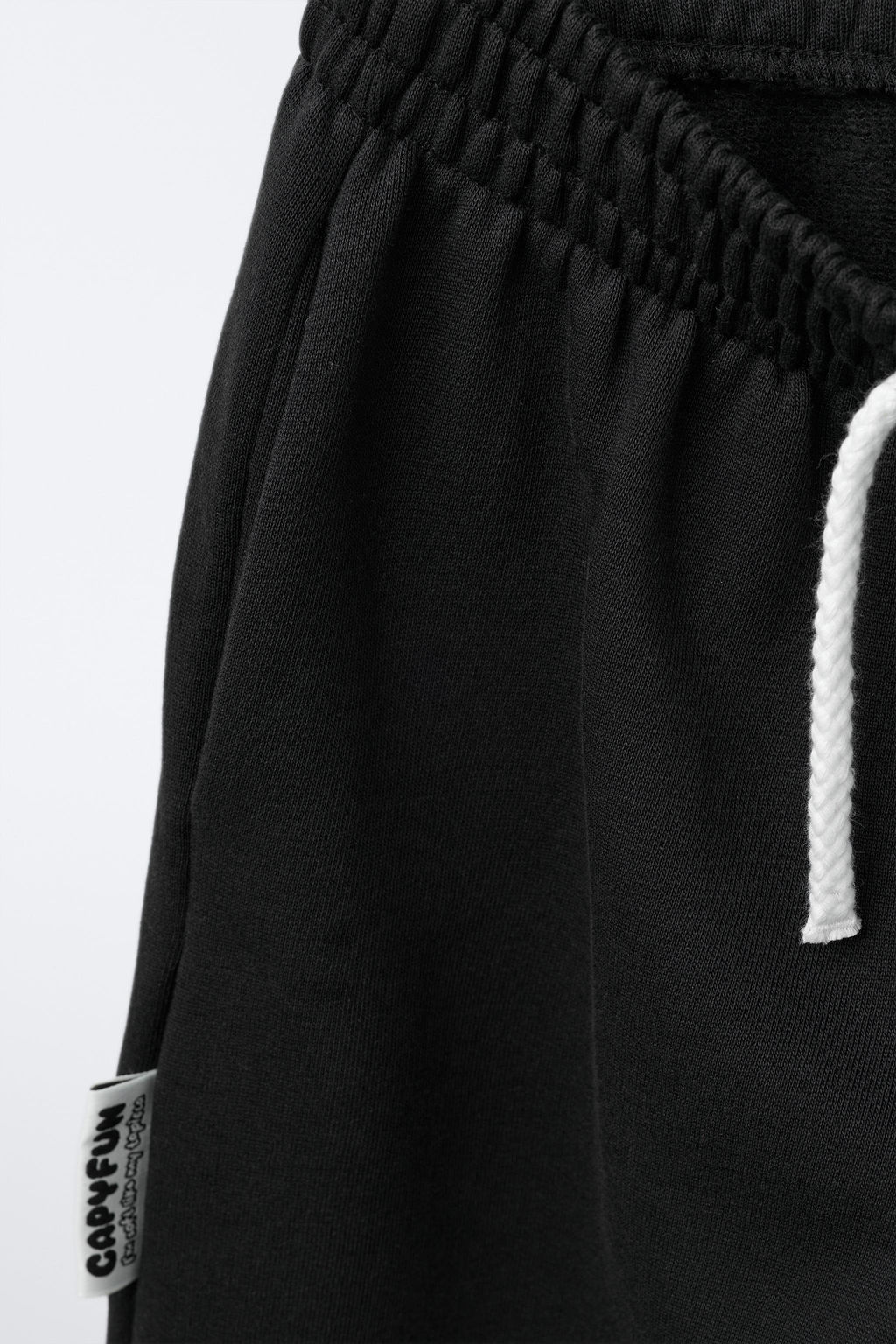 PANTAL?N FELPA WIDE LEG CAPIBARA CAPYFUN  / Negro - Zara фото 3
