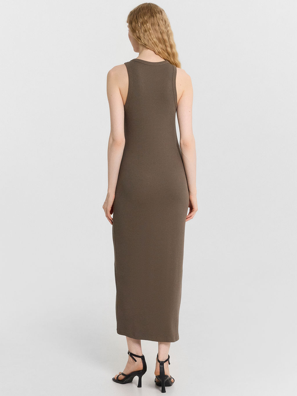 Платье женское коричневое - Mark formelle фото 2