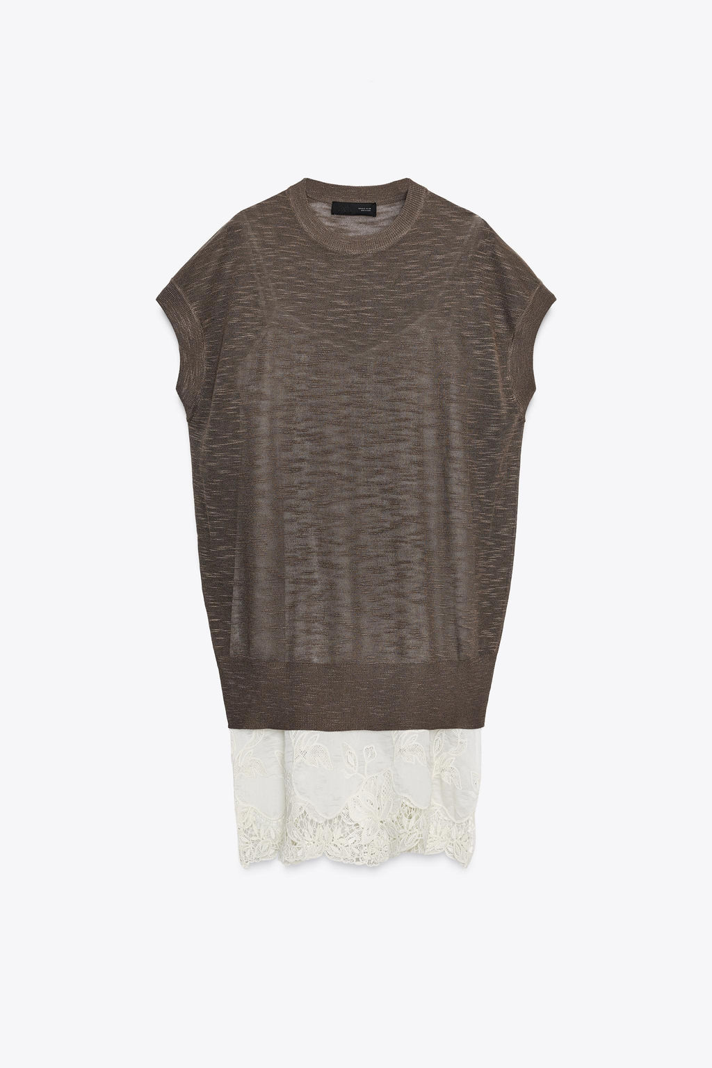 COMBINED KNIT DRESS - Zara фото 5