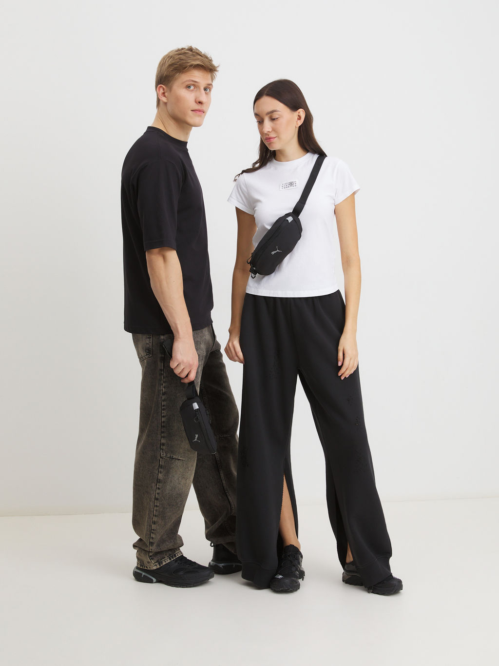 Поясная сумка PUMA PR Classic Waist Bag Артикул 4189621, черный