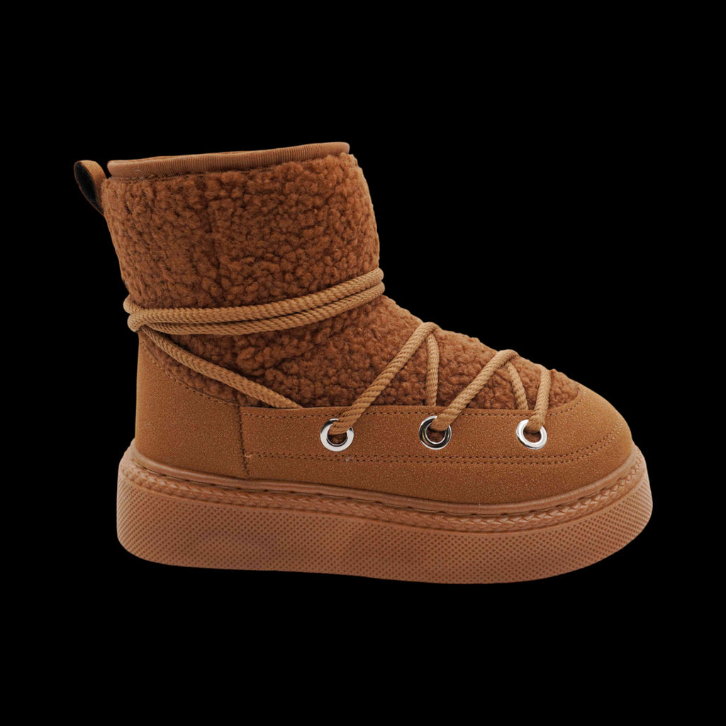 Сапоги F125-4 коричневые