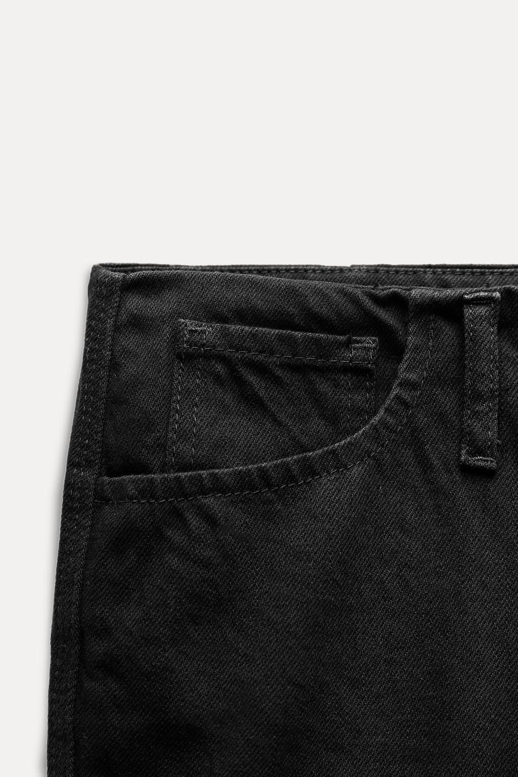 ZW COLLECTION BOOTCUT MID-WAIST JEANS - Zara фото 8