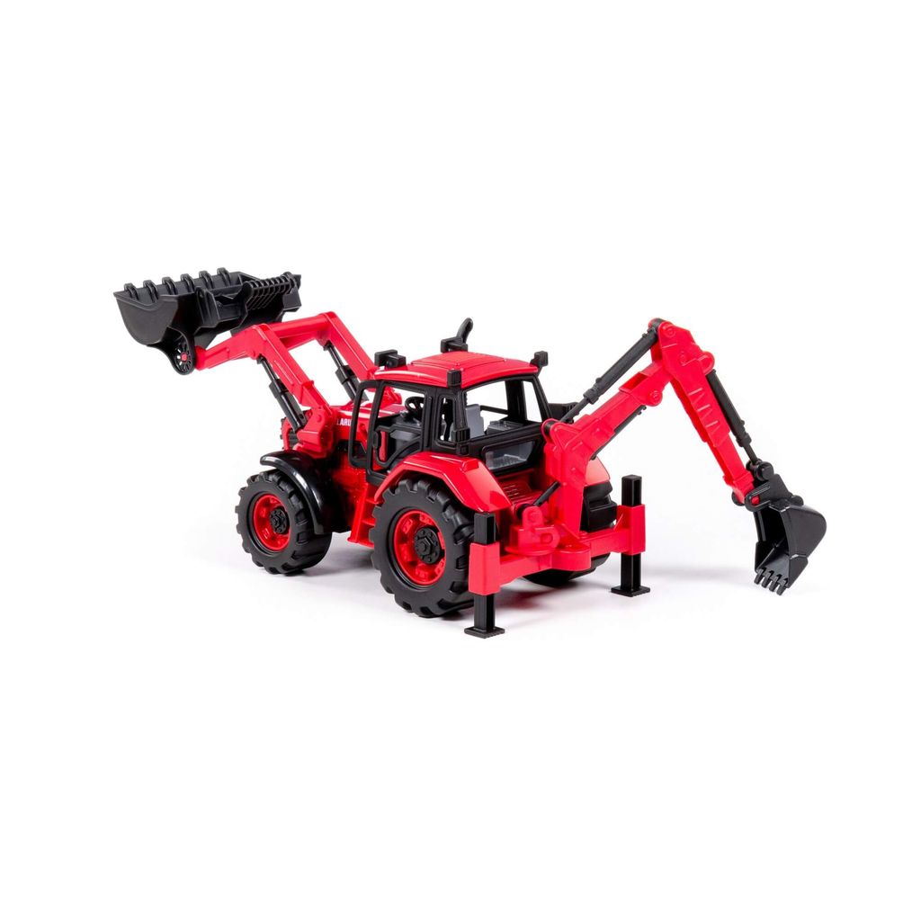 Трактор BELARUS с экскаватором и погрузчиком - Полесье фото 4