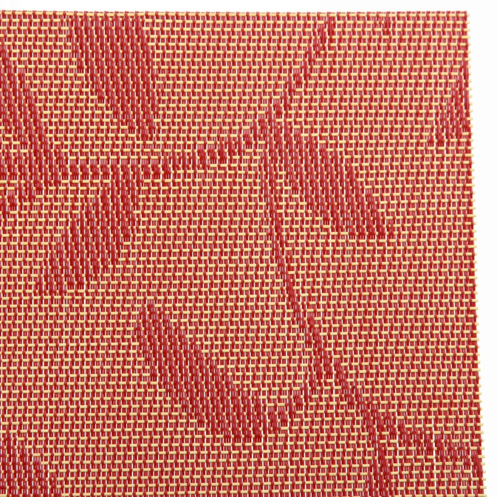 Цена за 3 шт. Салфетка на стол 30*45см плетеная, Вьюнок красная