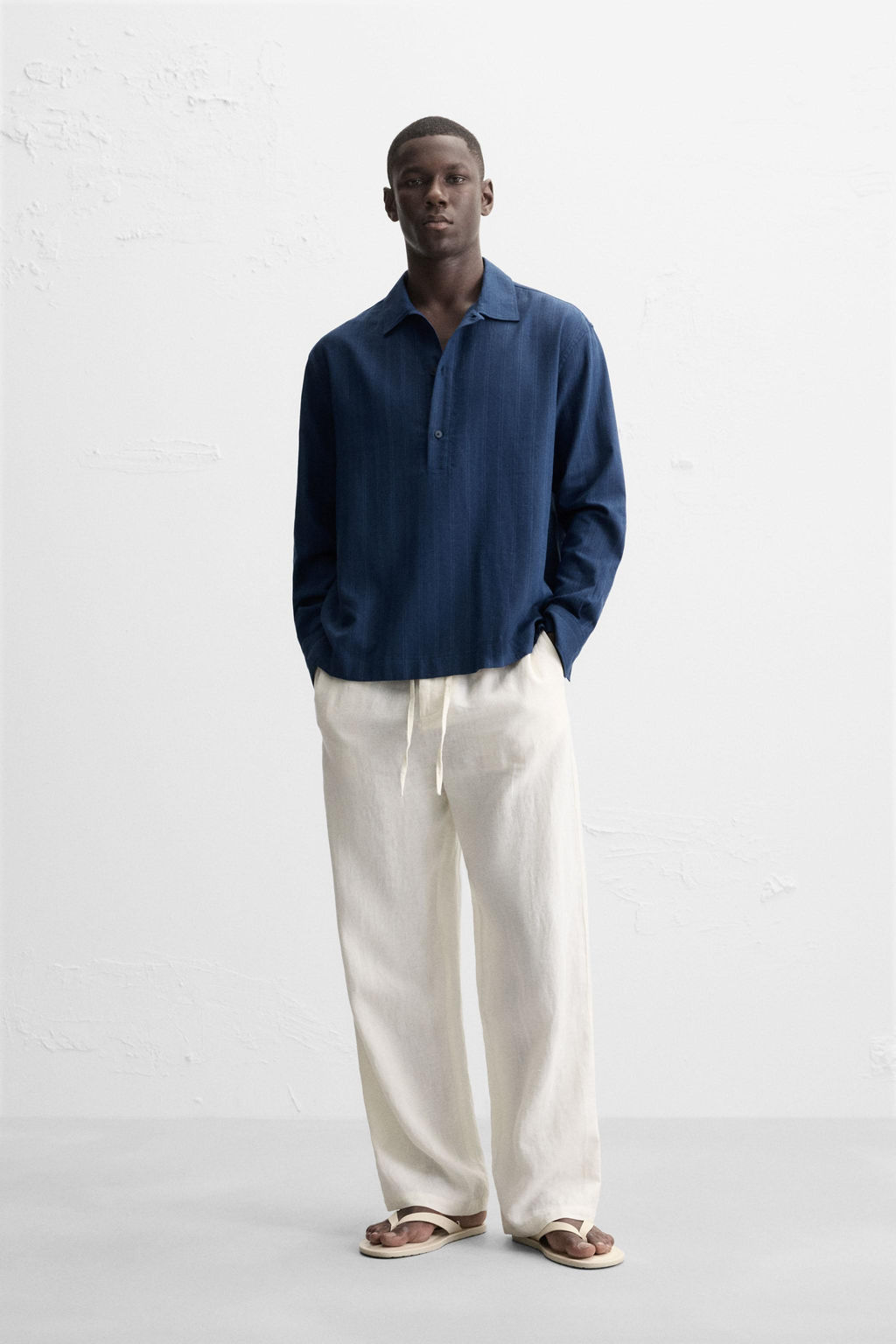 STRIPED POLO SHIRT - Zara фото 10