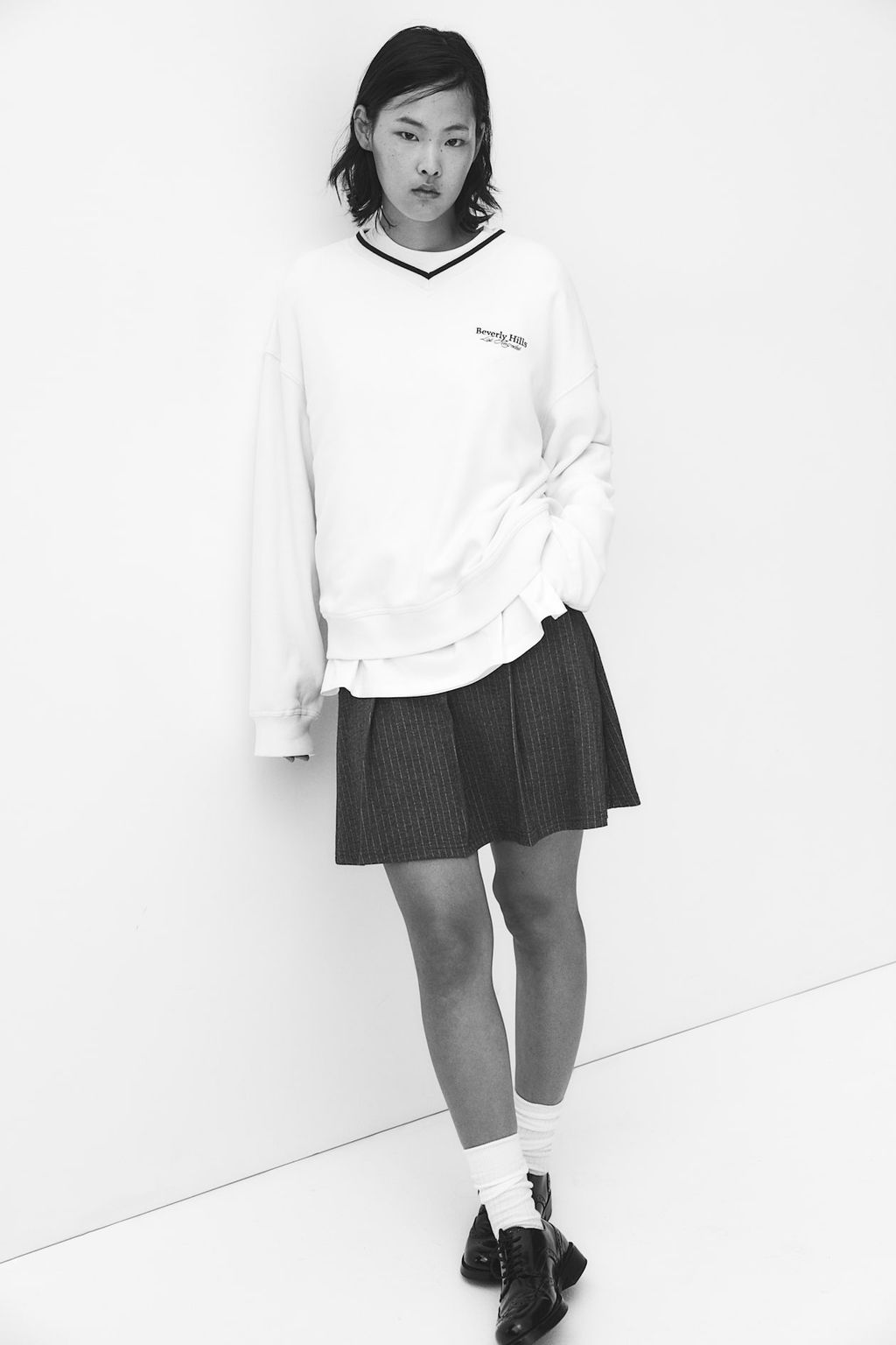 Sudadera con escote de pico - H&m фото 2