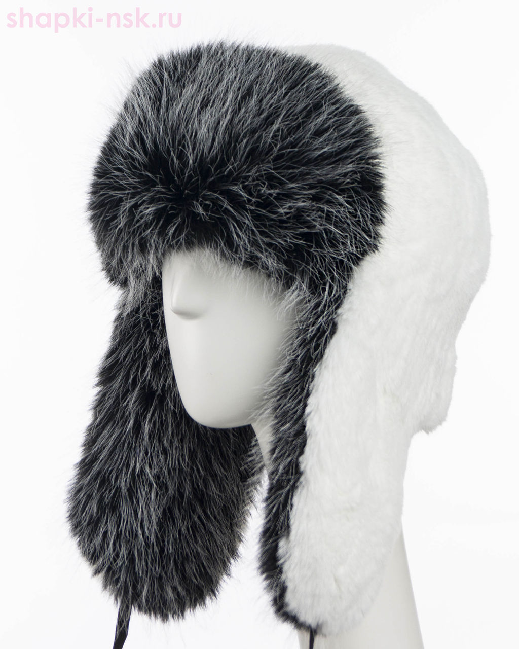 Эскимо экомех чернобурка Ушанка (56-58)