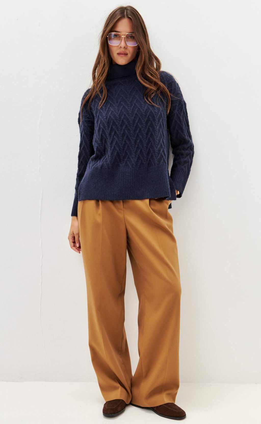 Джемпер F522-1502 d.blue - Fine joyce фото 10