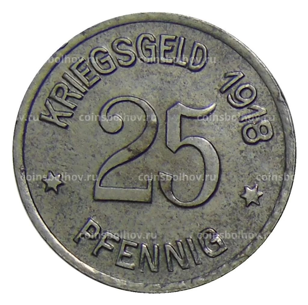 25 пфеннигов 1918 года Германия  Нотгельд Кобленц