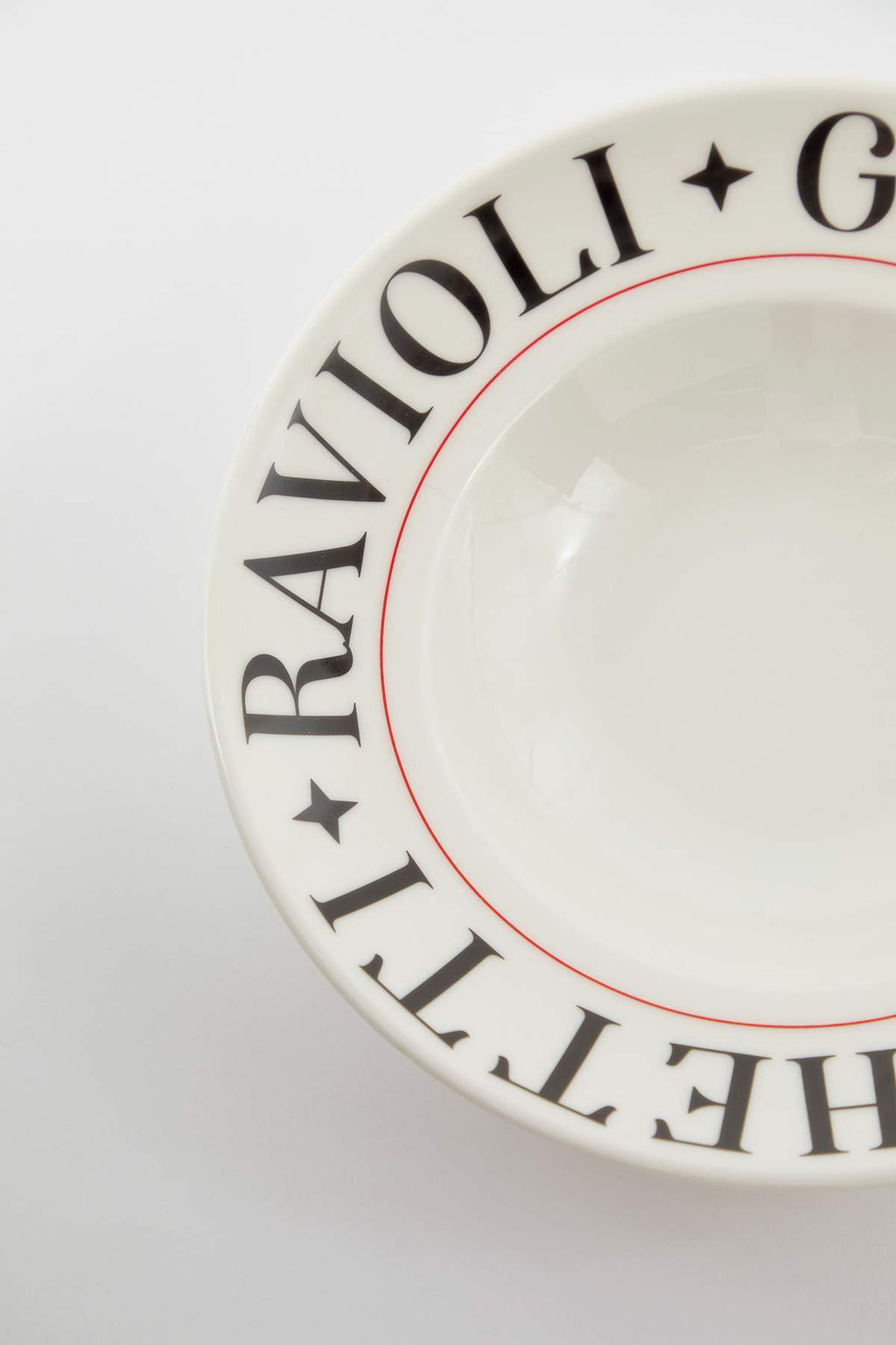 Bask?l? Tekli Porselen Makarna Tabag? TPHAW26KSE00001 - Trendyolmilla фото 4