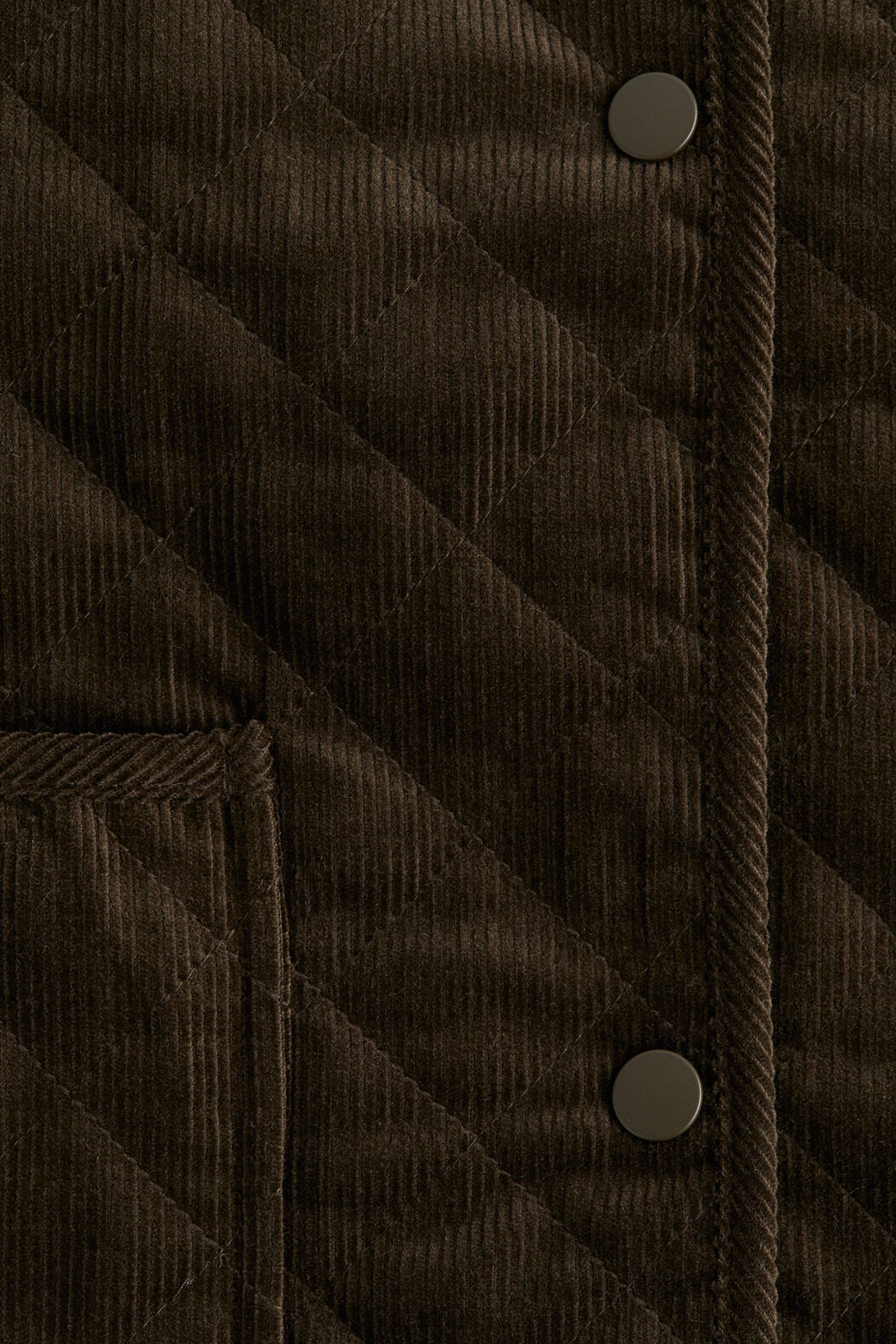 Chaqueta oversize de pana con dise?o guateado - H&m фото 4
