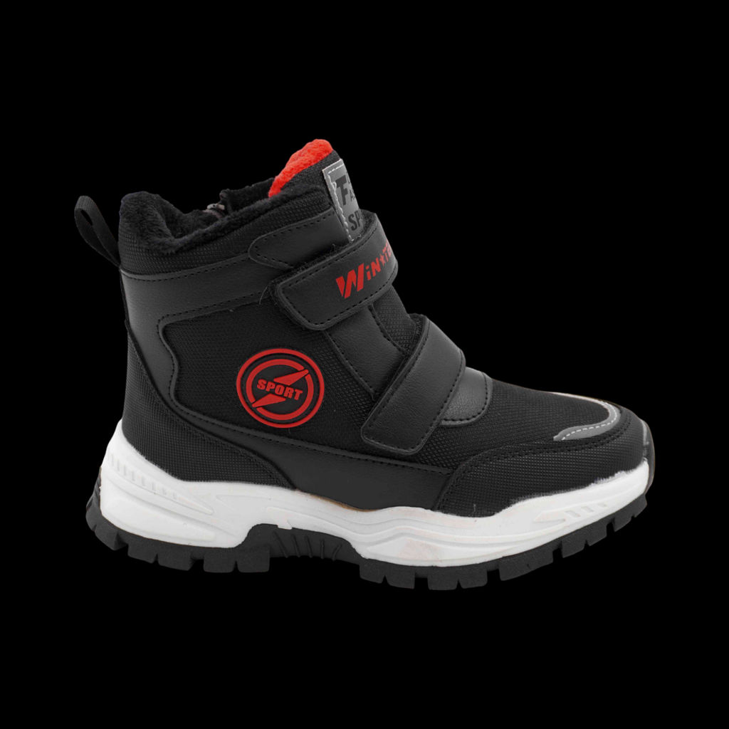 Ботинки мембранные на меху А7717-5 черные