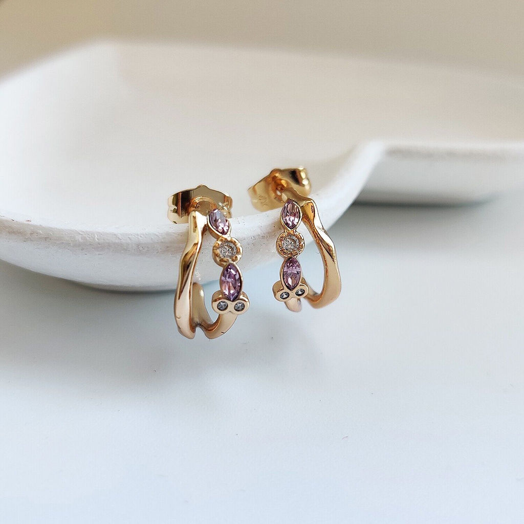 Серьги с кристаллами Swarovski