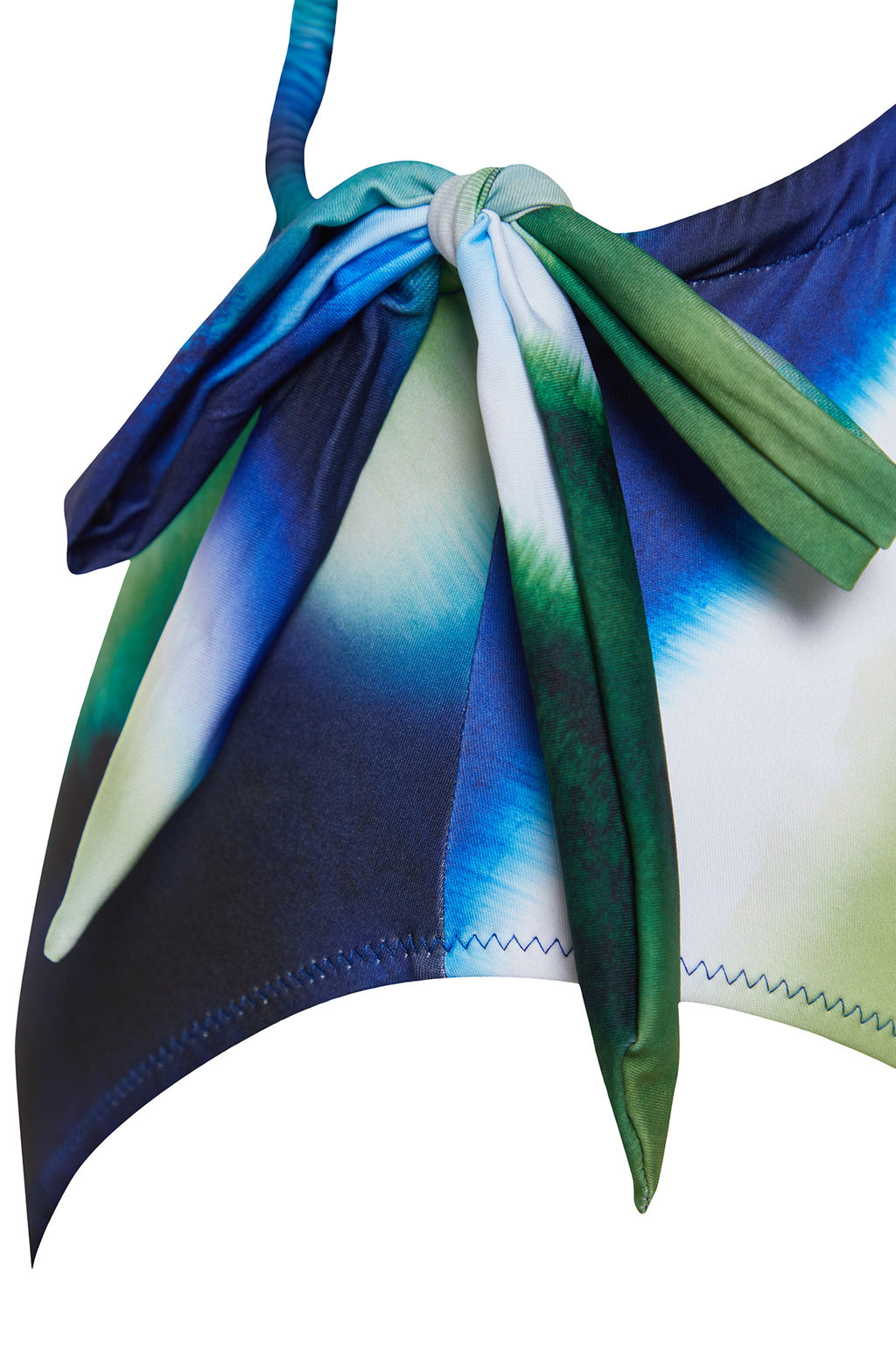 TRENDYOLMILLA Cizgili Tek Omuz Baglamal? High Leg Regular Mayo TBESS24MA00145 фото 9