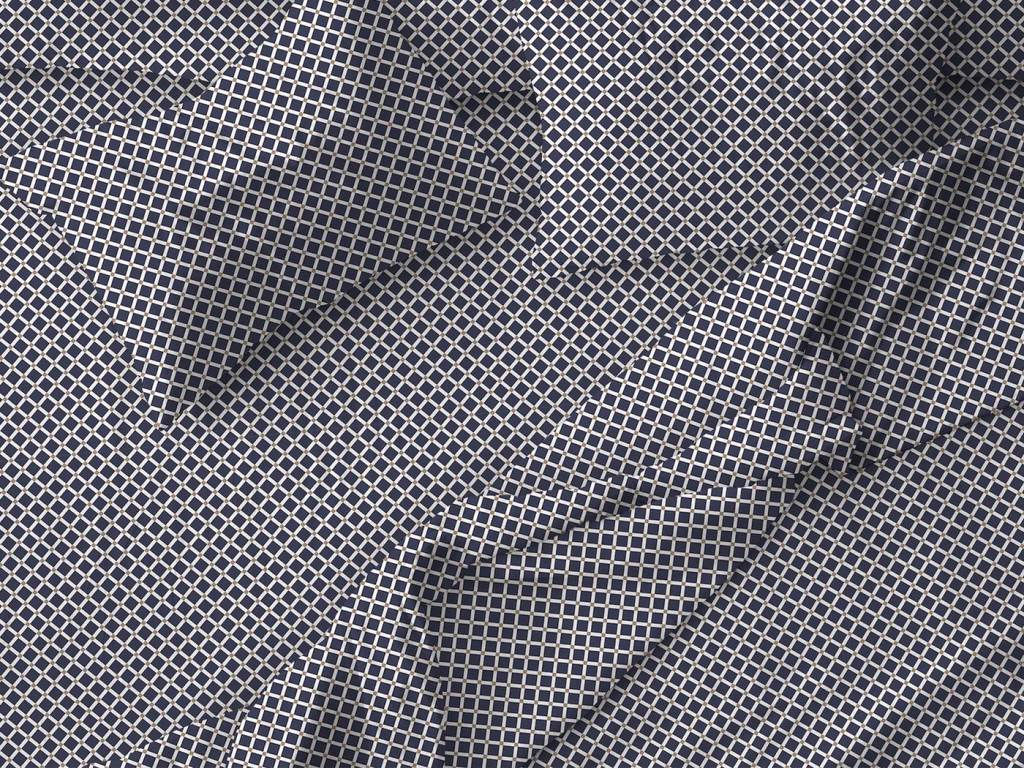 Наволочка 40*40 см, бязь Комфорт (220) (Виши, темно-синий) - Ивановотекстиль фото 4