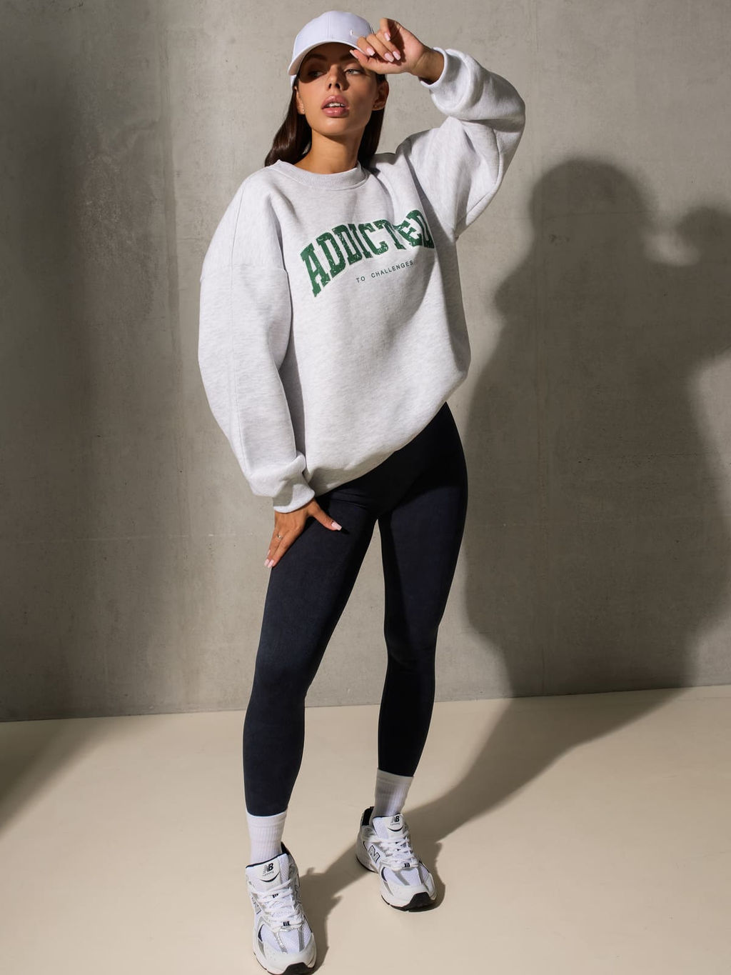 Утепленный свитшот оверсайз ADDICTED - NEVERLATE фото 5