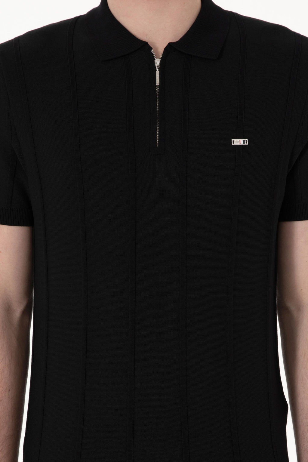 Erkek Slim Fit Polo Yaka Siyah Ti__rt - U.s. polo assn фото 6