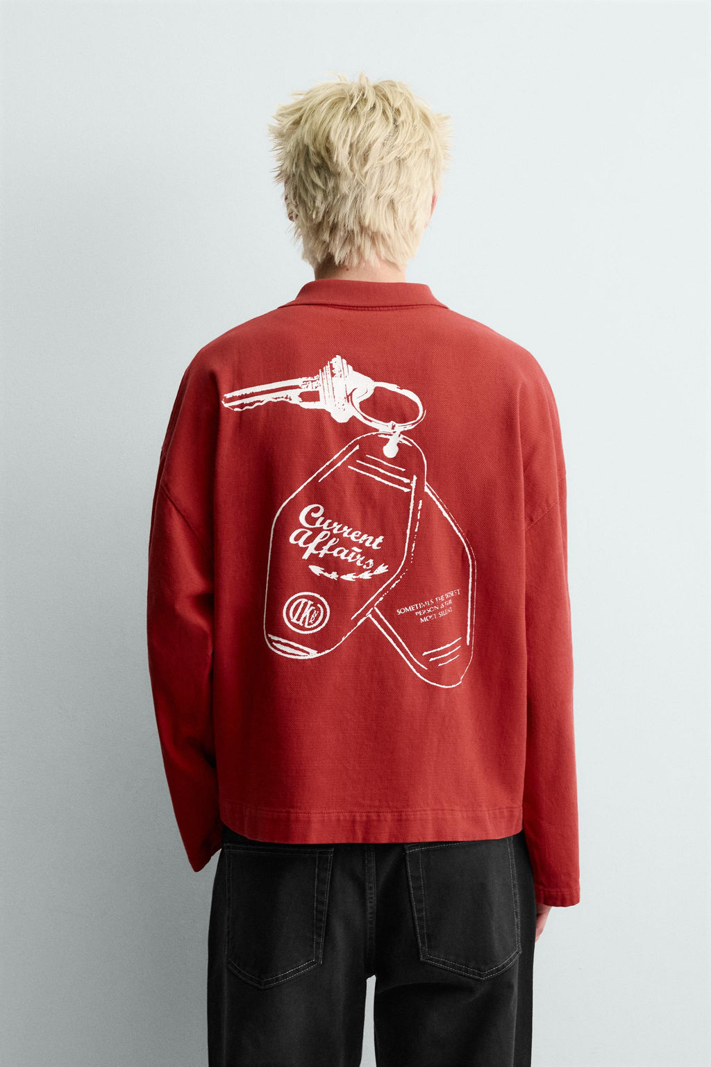 KEYRING PRINT RUGBY POLO SHIRT - Zara фото 11