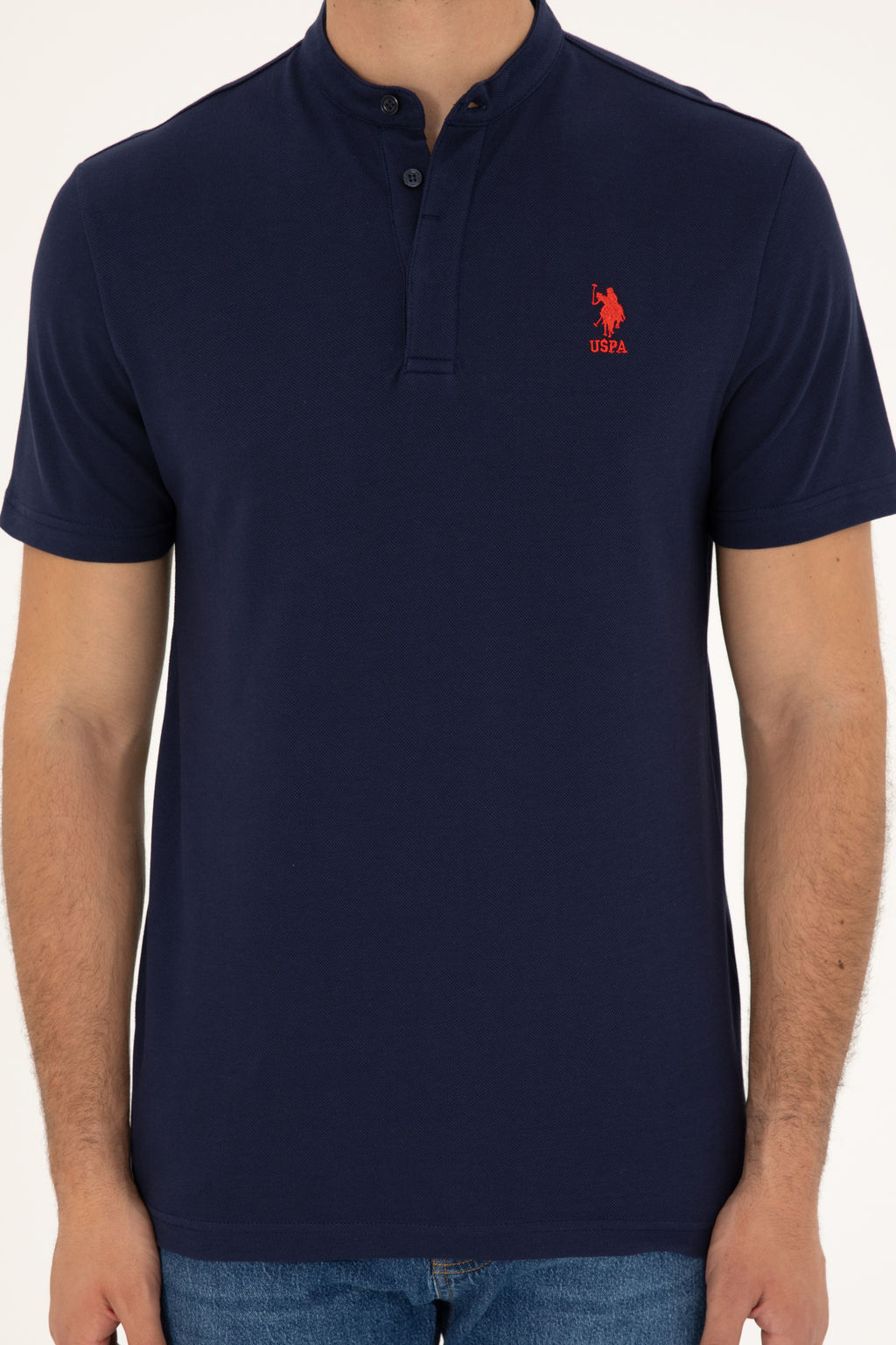 U. S. Polo Assn / Мужская темно-синяя футболка - U.s. polo assn фото 13
