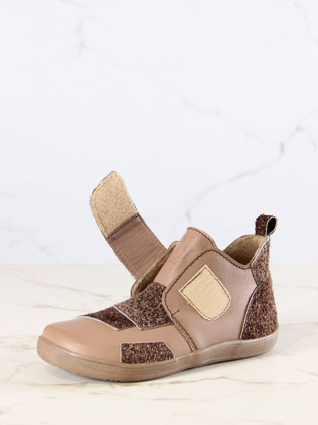 Ботинки женские демисезонные 206.NATAbr.Коричневый джангл+коричневый бабил/Шерсть