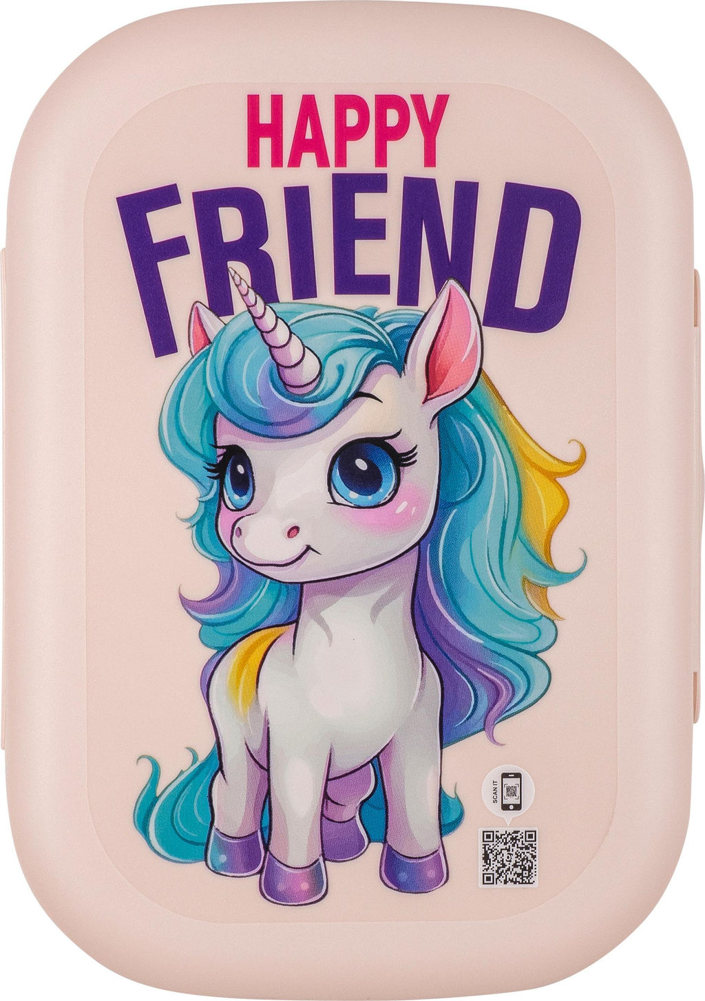 Ланч-бокс ANDERSON 0,8л ЕДИНОРОГ 179х128х52 арт. РТ1010