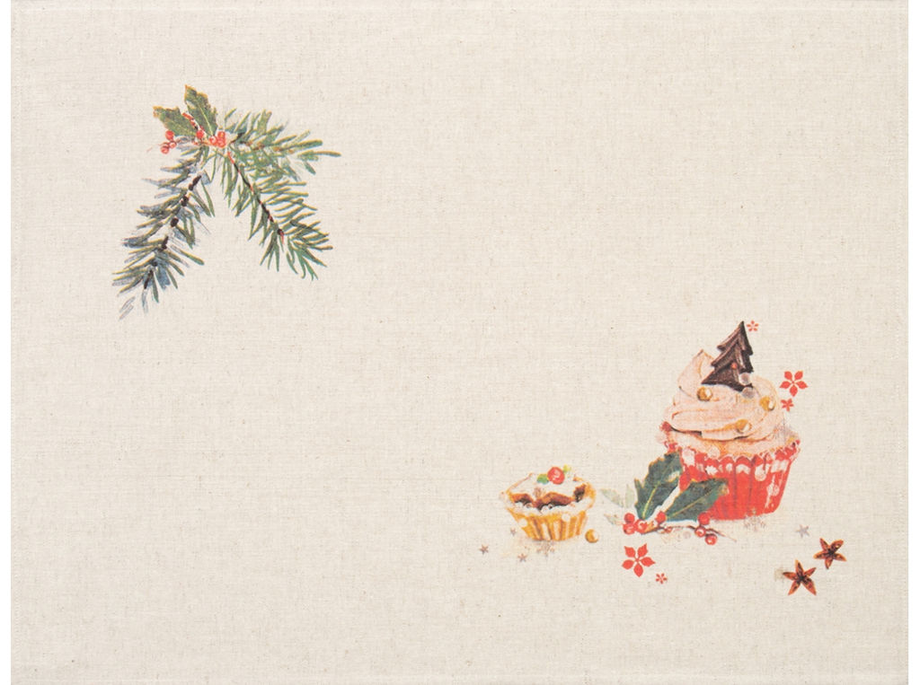 Комплект полотенец из 3 шт 22С145-ШР+К/п.р/фкор 45*60 "НГ Новогодний ужин-3" цв. 0 рис. 28