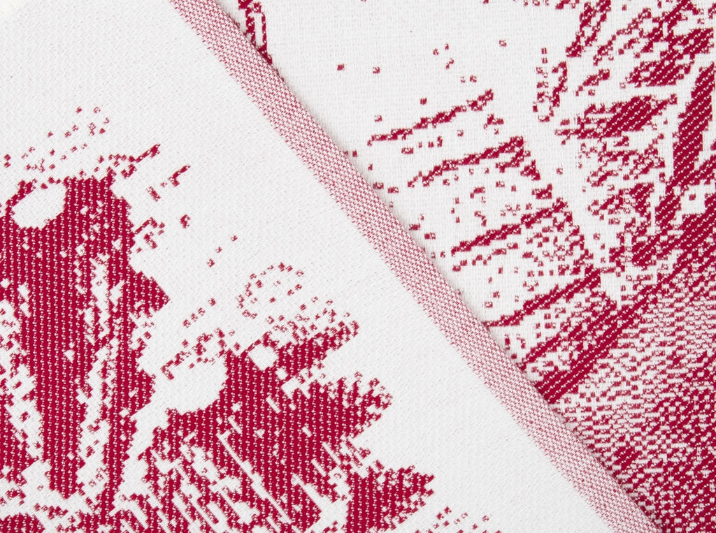 Полотенце 5с23.412ж1 У костра(ДТЭ бордовый) 50х70 см