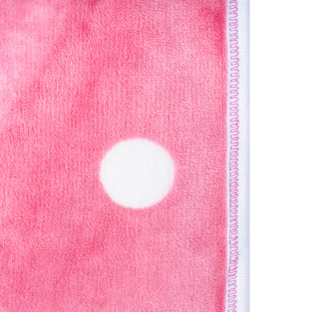 Одеяло детское розовое мишка со звездой