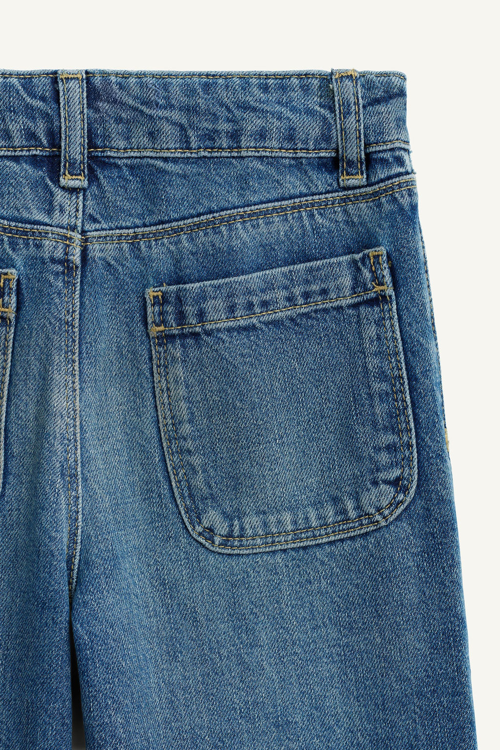 WIDE-LEG JEANS WITH POCKETS - LIMITED EDITION - Zara фото 9
