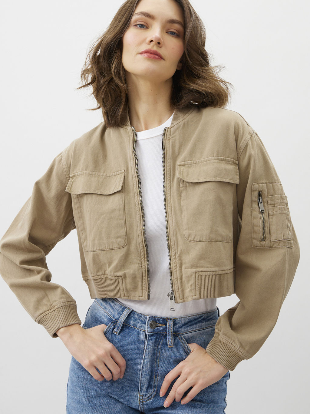 Женский Бомбер - Mossmore фото 29