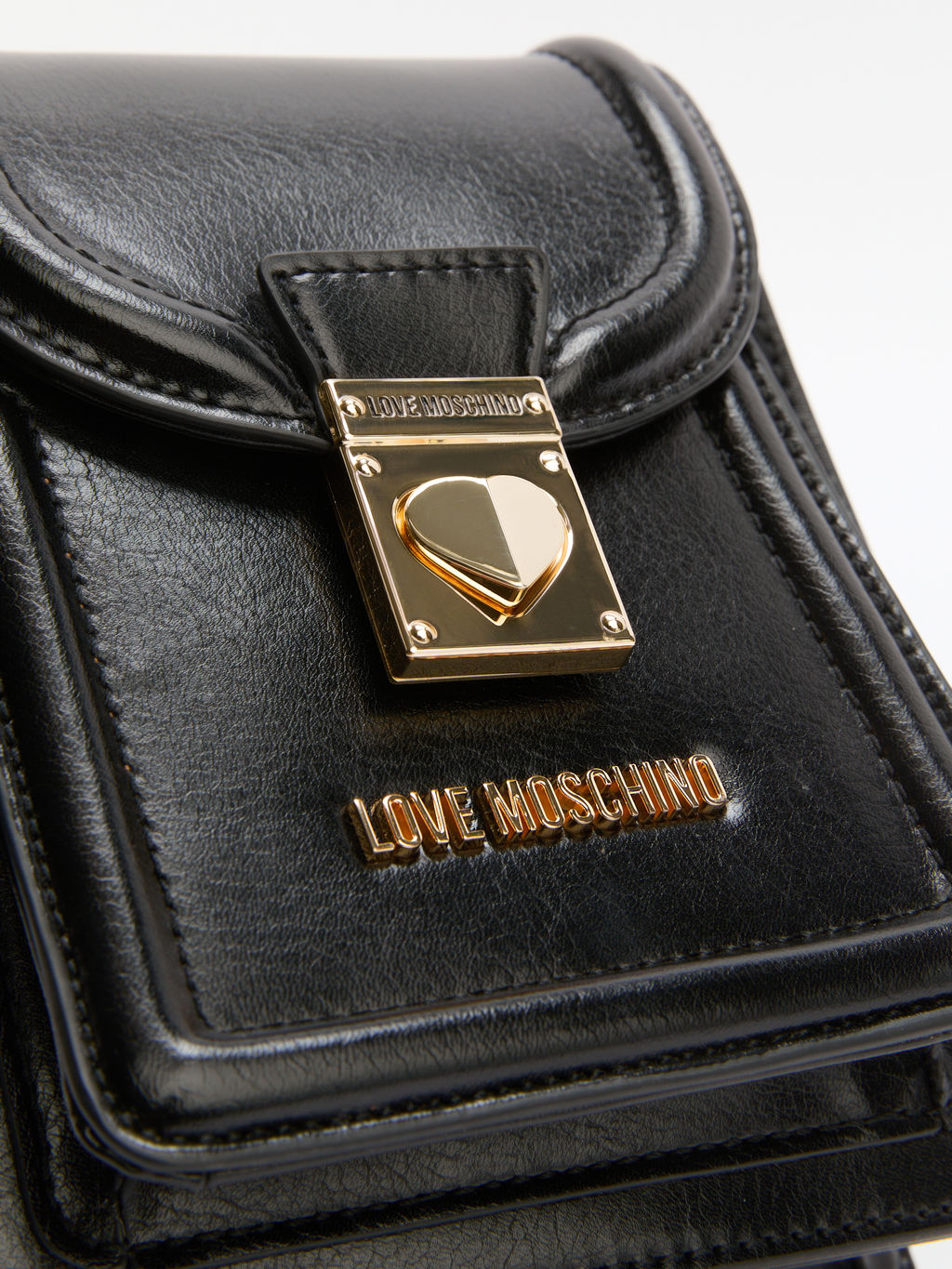 Кросс-боди LOVE MOSCHINO BOW DETAIL Артикул 4192165, черный  фото 2