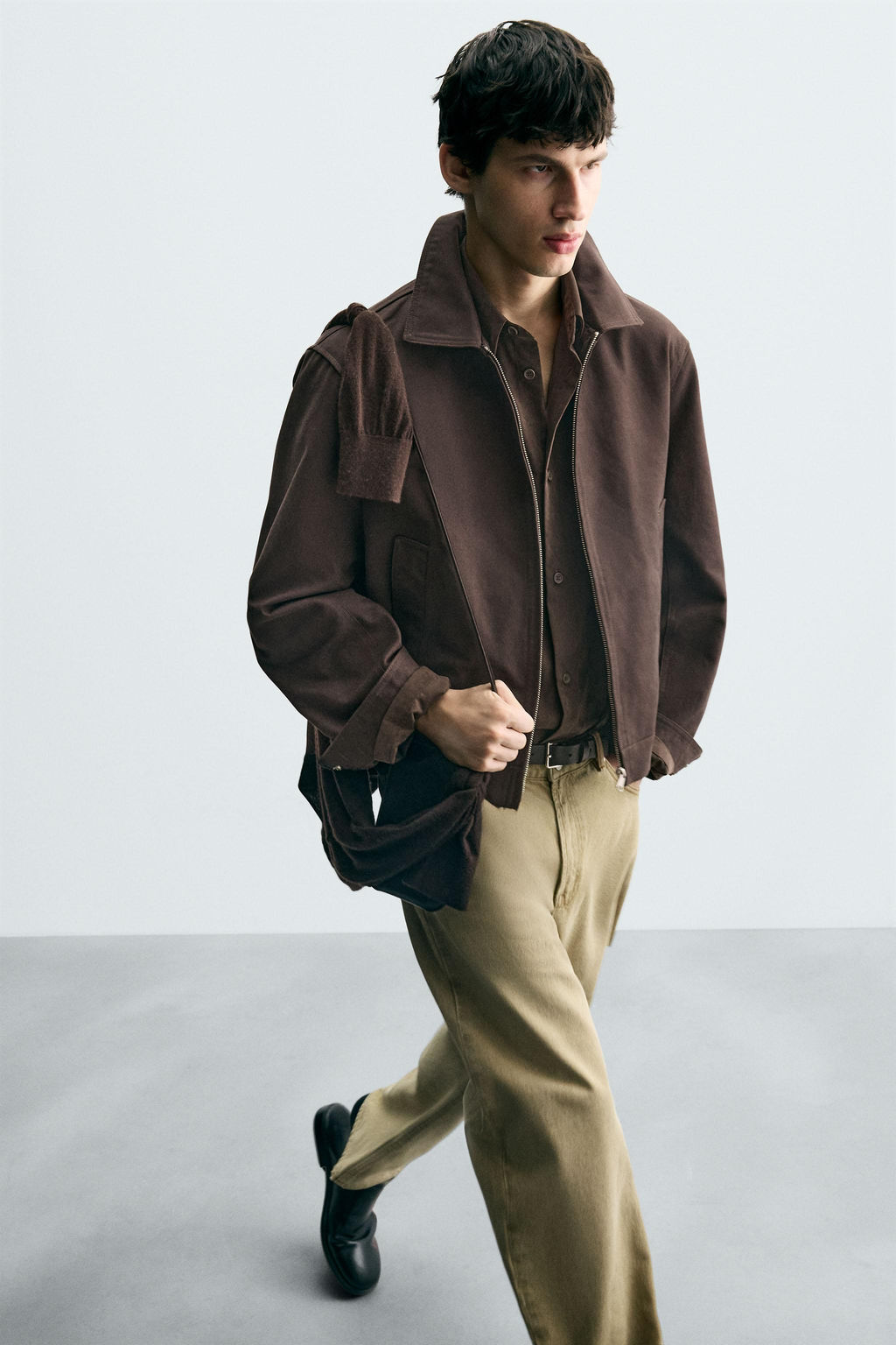 CROPPED FIT JACKET - Zara фото 6