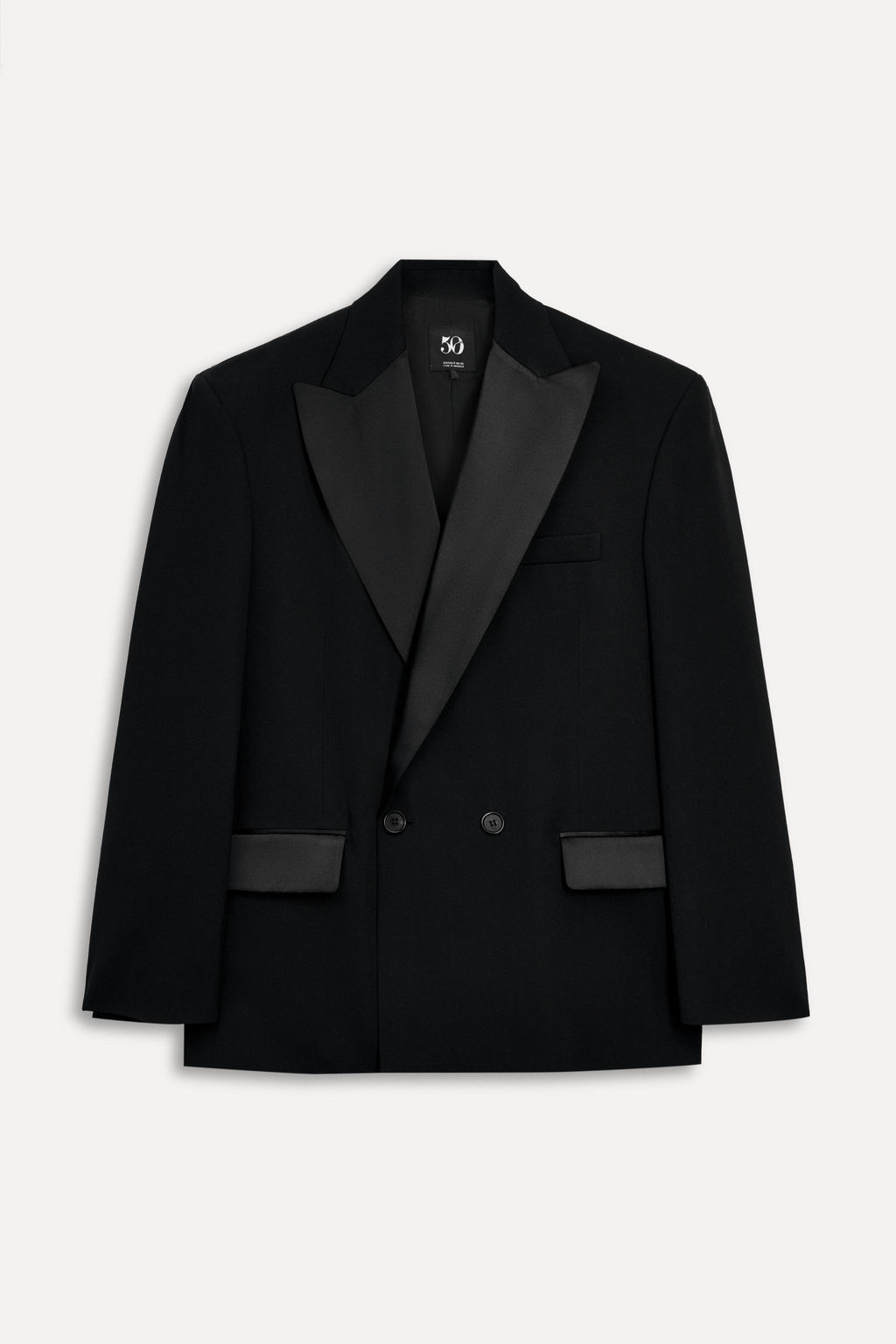CONTRAST DOUBLE-BREASTED BLAZER 50TH ANNIVERSARY - Zara фото 6