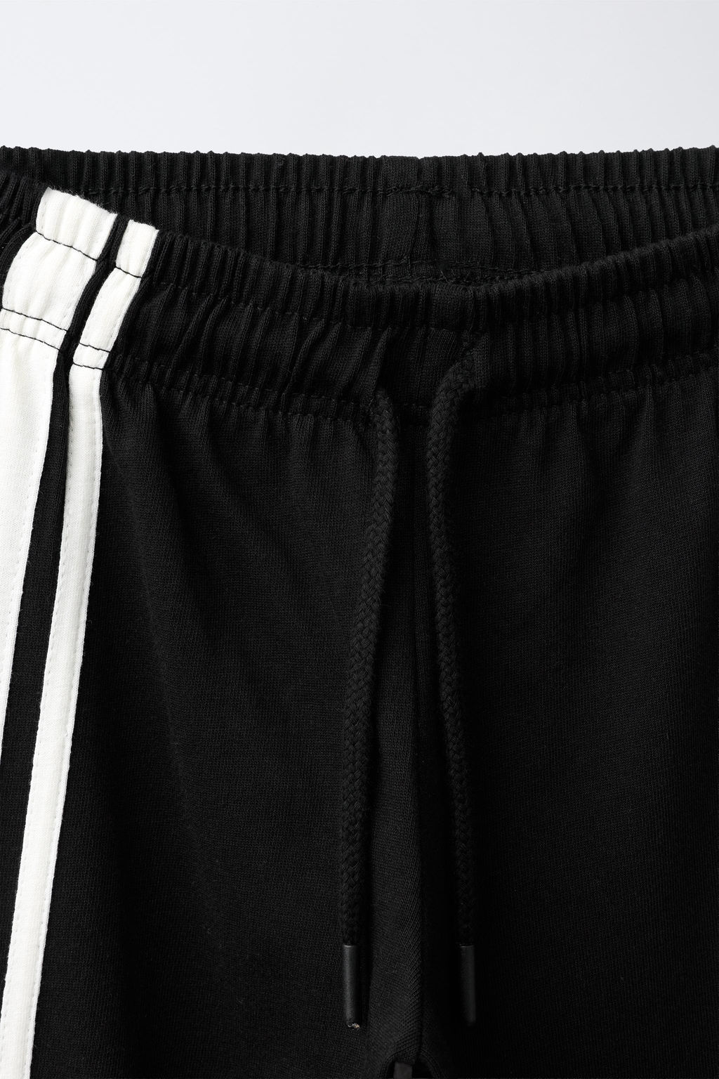 PANTAL?N WIDE LEG BANDAS / Negro - Zara фото 3