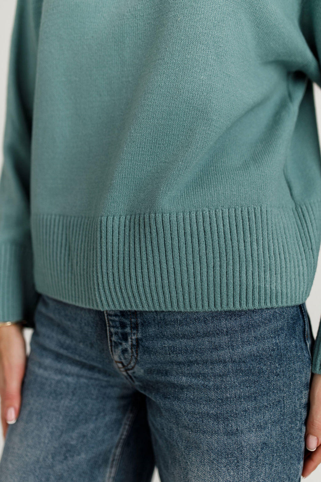 4103 ТЕМНО-БЕЖЕВЫЙ СВИТЕР - Karolina фото 13