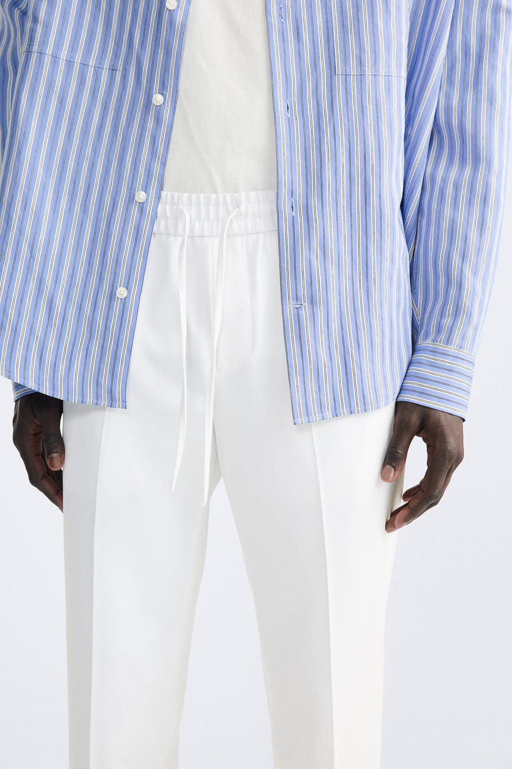 ZARA COMFORT FIT JOGGER BEL PANTOLON  фото 15