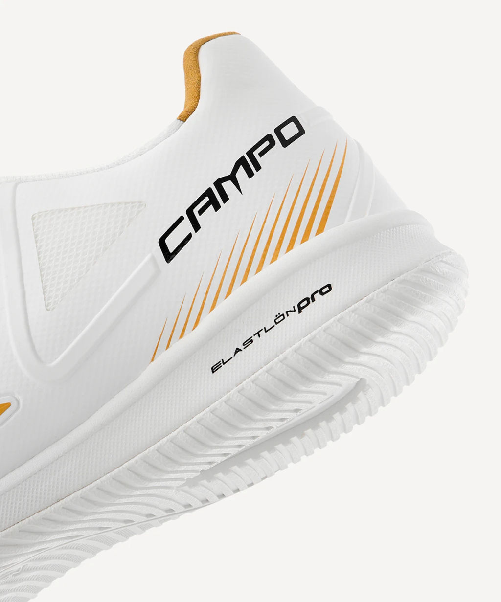 Бутсы зальные JOGEL CAMPO 2.0, белый/золотой  фото 6